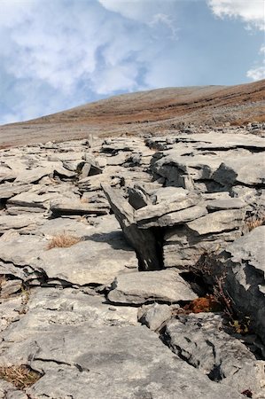 rocky landscape of the burren in county clare ireland Stock Photo - Budget Royalty-Free & Subscription, Code: 400-04315031