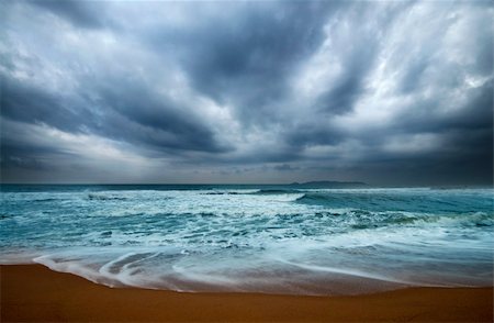 Tropical storm on Marang beach, Terengganu, Malaysia Stock Photo - Budget Royalty-Free & Subscription, Code: 400-04315312