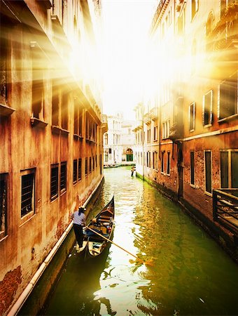 simsearch:400-05384275,k - Postcard from Italy.Venice - Exquisite antique buildings along Canals. Stock Photo - Budget Royalty-Free & Subscription, Code: 400-04315572