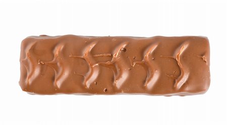 Chocolate bar isolated on a white background Photographie de stock - Aubaine LD & Abonnement, Code: 400-04315968