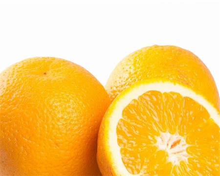 simsearch:400-09220883,k - fresh orange isolated on white Stock Photo - Budget Royalty-Free & Subscription, Code: 400-04316316