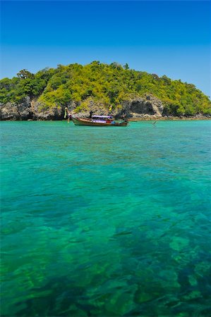 Krabi Island at Thailand Stock Photo - Budget Royalty-Free & Subscription, Code: 400-04316830