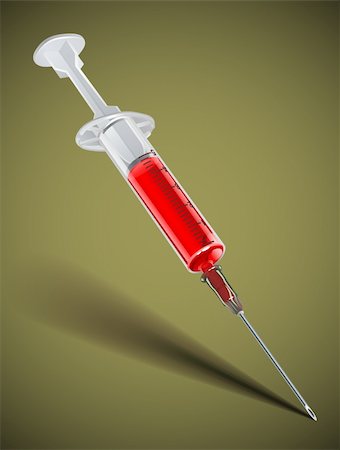 syringe with vaccine Stock Photo - Budget Royalty-Free & Subscription, Code: 400-04317304