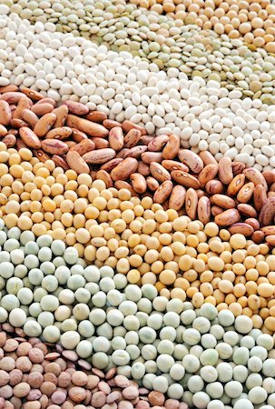 simsearch:400-04317325,k - Mixture of dried lentils, peas, soybeans, beans  - background Stock Photo - Budget Royalty-Free & Subscription, Code: 400-04317321