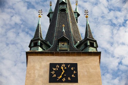 simsearch:400-04300682,k - Detail of St.Stephen church in Prague Foto de stock - Royalty-Free Super Valor e Assinatura, Número: 400-04317725