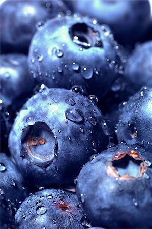 Sweet Blueberry berry closeup detail background Stock Photo - Budget Royalty-Free & Subscription, Code: 400-04319214