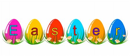 simsearch:400-04242338,k - Easter greetings in the form of eggs Photographie de stock - Aubaine LD & Abonnement, Code: 400-04310337