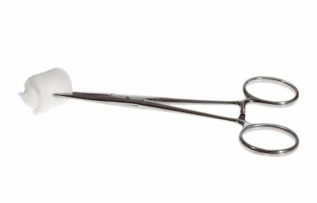 simsearch:400-05203733,k - surgical tool, photo on the white background Foto de stock - Super Valor sin royalties y Suscripción, Código: 400-04311636