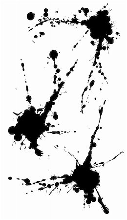 three isolated blots Stock Photo - Budget Royalty-Free & Subscription, Code: 400-04311998
