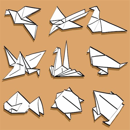 Origami Stock Photo - Budget Royalty-Free & Subscription, Code: 400-04313184