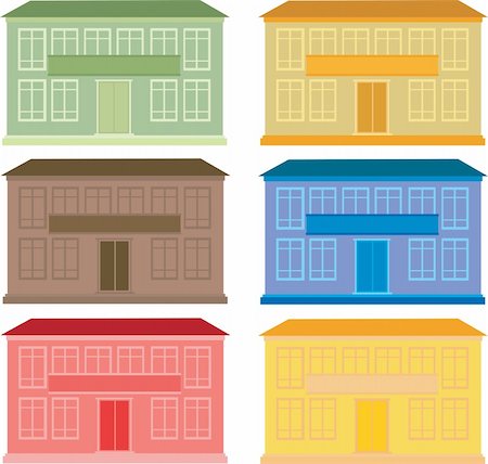 Houses Stock Photo - Budget Royalty-Free & Subscription, Code: 400-04313325