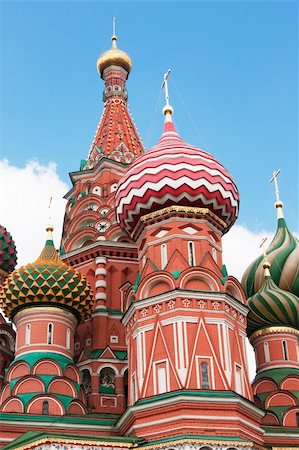 simsearch:400-04520111,k - St. Basil's Cathedral in Moscow on red square Photographie de stock - Aubaine LD & Abonnement, Code: 400-04324890