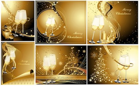 Merry Christmas background collections Stock Photo - Budget Royalty-Free & Subscription, Code: 400-04325137