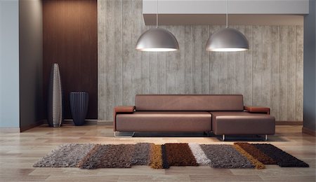 simsearch:400-03964208,k - luxury lounge room with couch, 3d render Stockbilder - Microstock & Abonnement, Bildnummer: 400-04326247