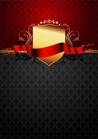 ornate frame, this  illustration may be useful  as designer work Stock Photo - Budget Royalty-Free & Subscription, Code: 400-04326815