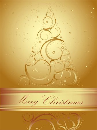 Merry Christmas and Happy New Year collection Stock Photo - Budget Royalty-Free & Subscription, Code: 400-04329698