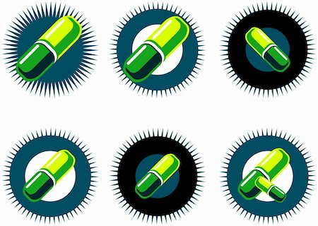 drug icon - Medical Pills frame tag labels Stock Photo - Budget Royalty-Free & Subscription, Code: 400-04320345