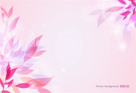 simsearch:400-09170984,k - Pink abstract light background. Vector illustration/ EPS 10 Stockbilder - Microstock & Abonnement, Bildnummer: 400-04321107