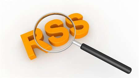 RSS Concept Stock Photo - Budget Royalty-Free & Subscription, Code: 400-04321464