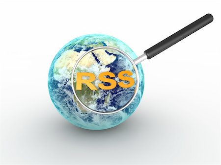 RSS Concept Stock Photo - Budget Royalty-Free & Subscription, Code: 400-04321465