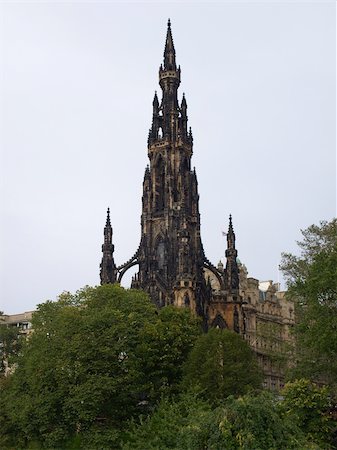 scotland united - Sir Walter Scott monument in Edinburgh, Scotland Stock Photo - Budget Royalty-Free & Subscription, Code: 400-04322088