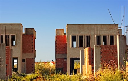 simsearch:400-06069509,k - Old deserted building site Fotografie stock - Microstock e Abbonamento, Codice: 400-04323680