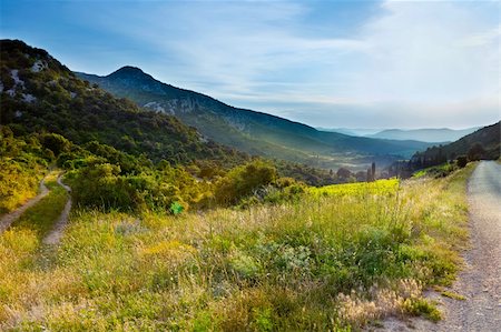 simsearch:400-09140599,k - Mountain summery  landscape In southeast Region Franse Stock Photo - Budget Royalty-Free & Subscription, Code: 400-04334135