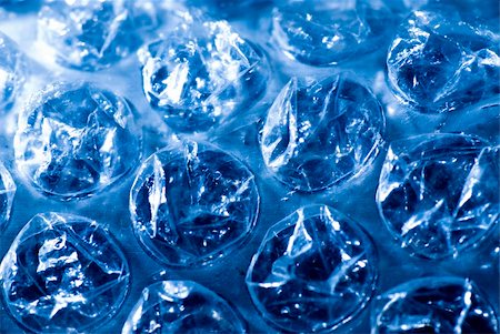 Macro close up of some plastic bubble wrap Stockbilder - Microstock & Abonnement, Bildnummer: 400-04334247