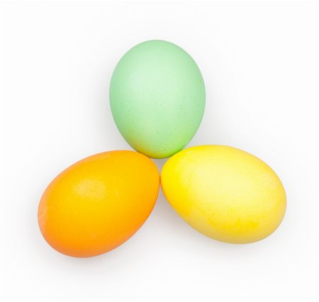 simsearch:400-07422530,k - multi color eggs isolated on white Fotografie stock - Microstock e Abbonamento, Codice: 400-04334721