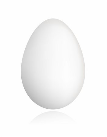 simsearch:400-07758089,k - White egg for your design Photographie de stock - Aubaine LD & Abonnement, Code: 400-04336128