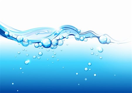 Pure Fresh Mineral Water. Vector illustration Stock Photo - Budget Royalty-Free & Subscription, Code: 400-04336672