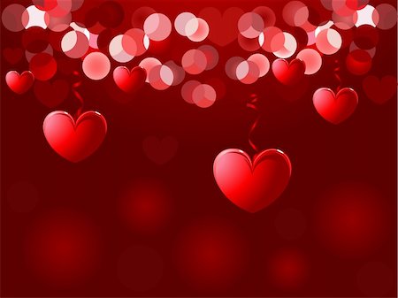 simsearch:400-04532691,k - Valentines Day background. Vector illustration for design Stockbilder - Microstock & Abonnement, Bildnummer: 400-04336794