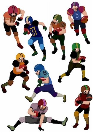 simsearch:400-06095731,k - cartoon football icon Stock Photo - Budget Royalty-Free & Subscription, Code: 400-04337068