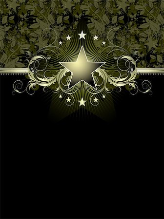 ornate frame,  this illustration may be useful as designer work Stock Photo - Budget Royalty-Free & Subscription, Code: 400-04337894