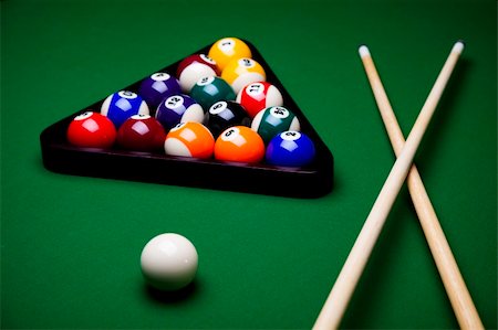 simsearch:400-04478467,k - Billiard game Stock Photo - Budget Royalty-Free & Subscription, Code: 400-04337990