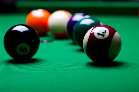 simsearch:400-04478467,k - Billiard game Stock Photo - Budget Royalty-Free & Subscription, Code: 400-04337992