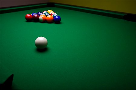 simsearch:400-04478467,k - Billiard game Stock Photo - Budget Royalty-Free & Subscription, Code: 400-04337993