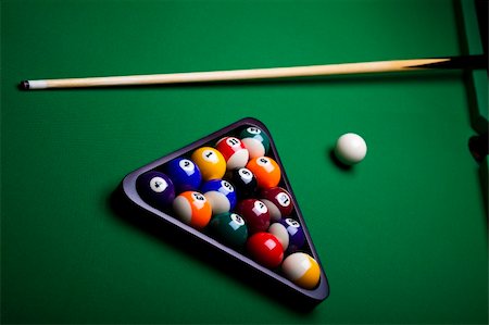 simsearch:400-04478467,k - Billiard game Stock Photo - Budget Royalty-Free & Subscription, Code: 400-04338002