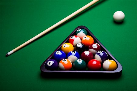 simsearch:400-04478467,k - Billiard game Stock Photo - Budget Royalty-Free & Subscription, Code: 400-04338014