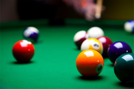 simsearch:400-04478467,k - Billiard game Stock Photo - Budget Royalty-Free & Subscription, Code: 400-04338017