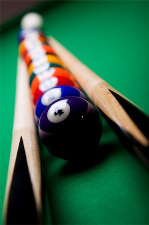simsearch:400-04478467,k - Billiard game Stock Photo - Budget Royalty-Free & Subscription, Code: 400-04338012