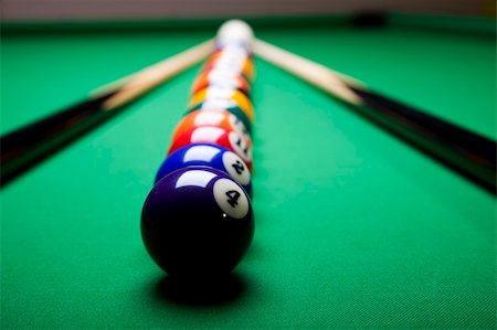 simsearch:400-04478467,k - Billiard game Stock Photo - Budget Royalty-Free & Subscription, Code: 400-04338021