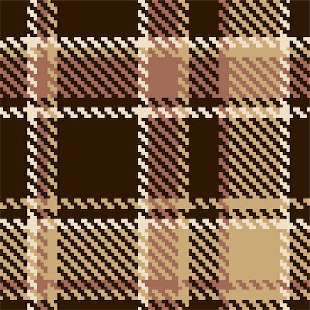 simsearch:400-05307359,k - Seamless tartan brown abstract pattern Stock Photo - Budget Royalty-Free & Subscription, Code: 400-04338481