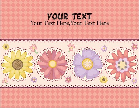 simsearch:400-04273711,k - flower card Stockbilder - Microstock & Abonnement, Bildnummer: 400-04338827