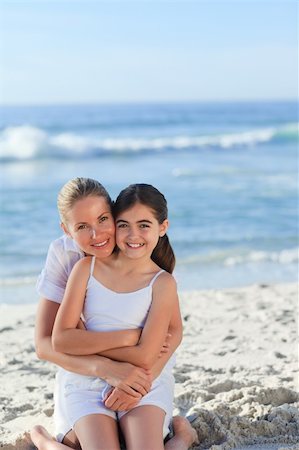 Adorable girl with her mother Stock Photo - Budget Royalty-Free & Subscription, Code: 400-04338860