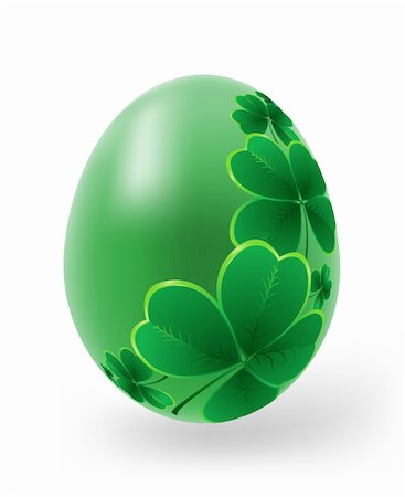 simsearch:400-07422530,k - Easter eggs with decor elements on a white background Fotografie stock - Microstock e Abbonamento, Codice: 400-04339115
