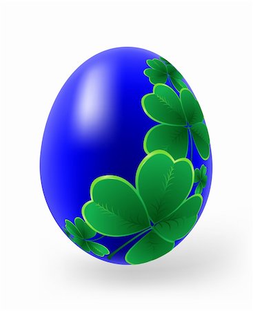 simsearch:400-07422530,k - Easter eggs with decor elements on a white background Fotografie stock - Microstock e Abbonamento, Codice: 400-04339116