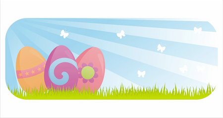 simsearch:400-04330270,k - colorful easter banner Stock Photo - Budget Royalty-Free & Subscription, Code: 400-04339921