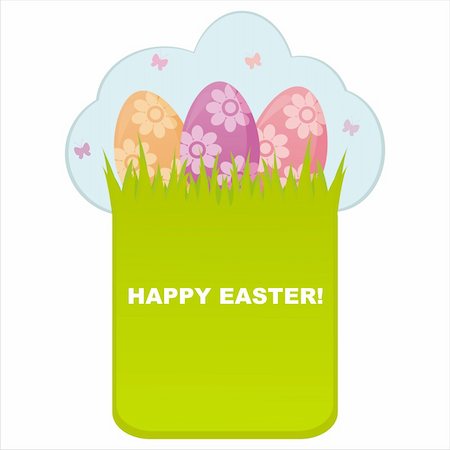 simsearch:400-04361173,k - cute easter banner Stock Photo - Budget Royalty-Free & Subscription, Code: 400-04330270