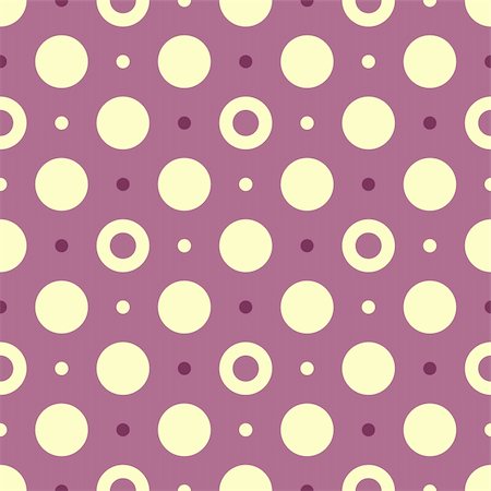 Violet and white seamless pastel pattern (vector) Foto de stock - Super Valor sin royalties y Suscripción, Código: 400-04330555